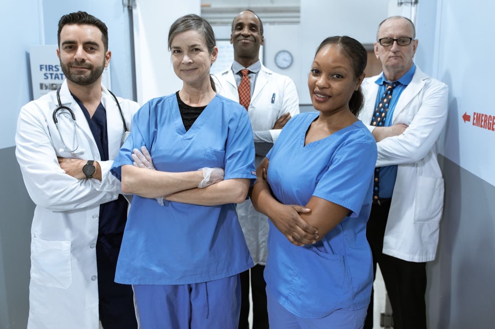 A team of physicians from multiple specialties