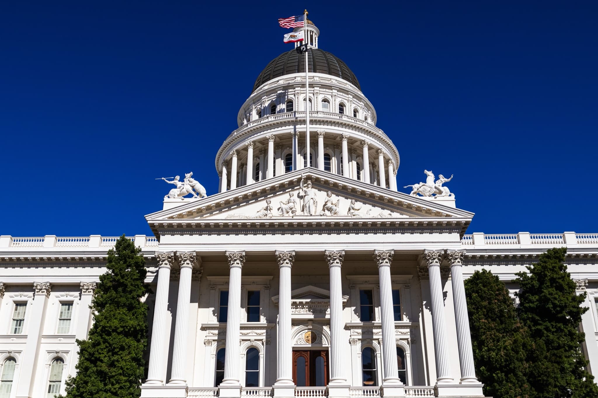 California State Capitol dome